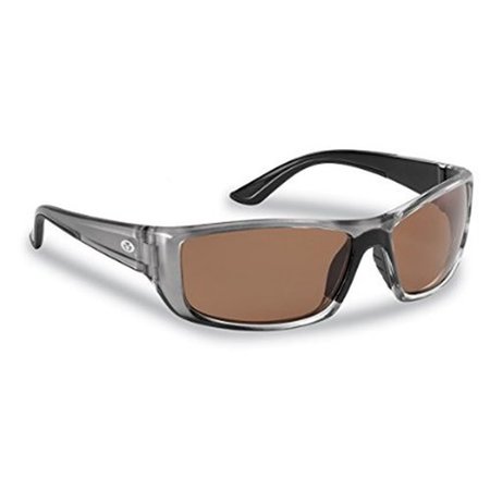 FLYING FISHERMAN Flying Fisherman 7719GC Buchanan Polarized Sunglasses; Crystal Gunmetal Frames With Copper Lenses 7719GC